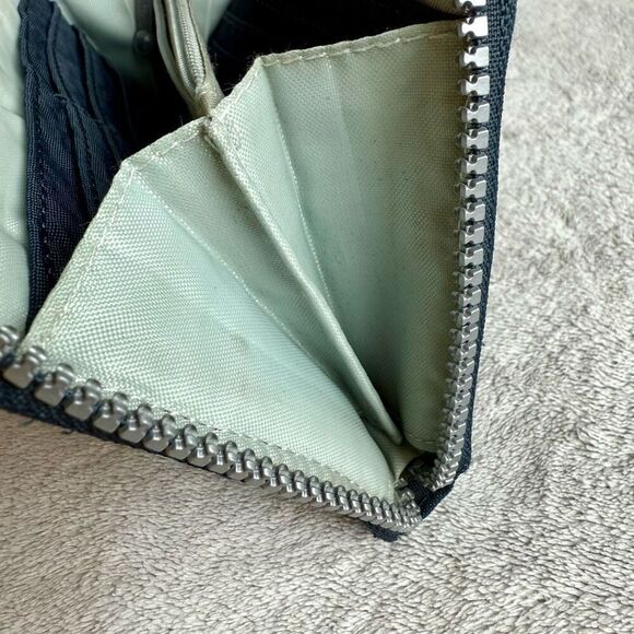 Kipling Blue Zip Up Money World Wallet - Picture 9 of 15